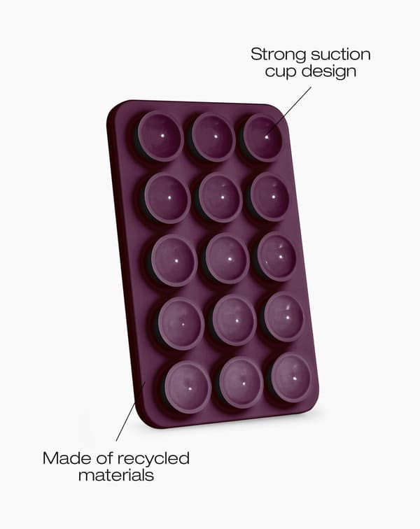 MagSafe Suction Phone Mount Cherry Röd