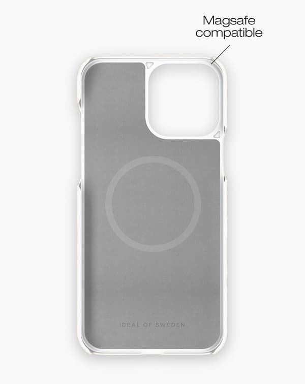 Printed Case MagSafe iPhone 14 Pro Max Rose Pearl Marble