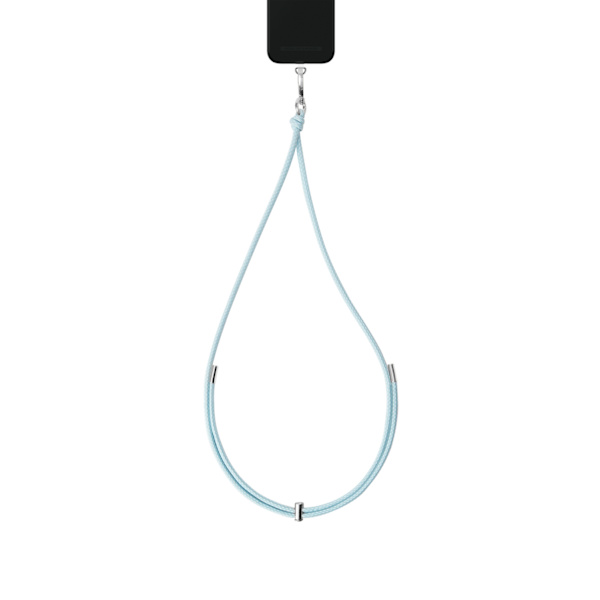 Cord Phone Strap Multi Light Blue Ljusblå