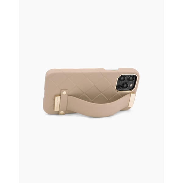 Statement Case iPhone 12 / 12 Pro Braided Light Camel Beige