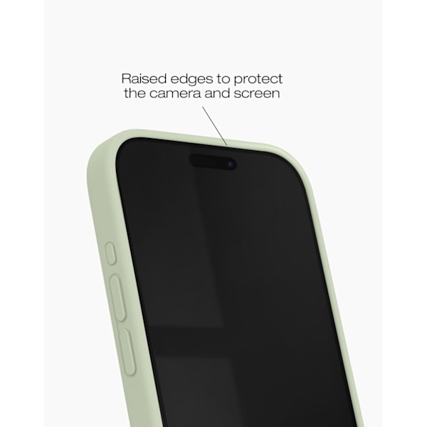 Silicone Case iPhone 15 Pro Max Sage Green