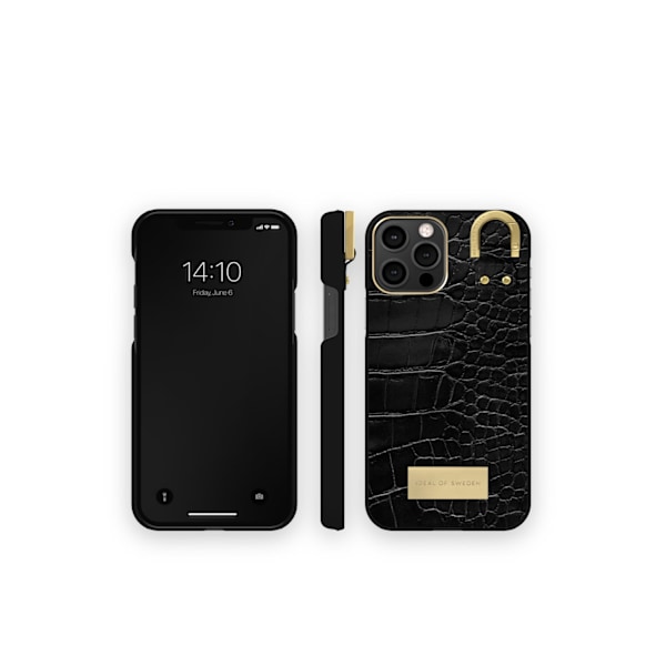 Atelier Case iPhone 12 / 12 Pro Black Croco