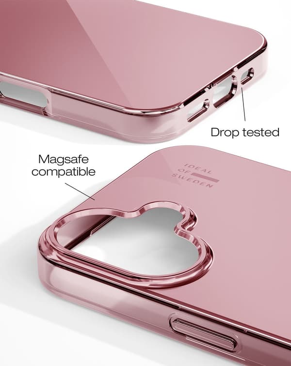 Mirror Case MagSafe iPhone 17 Mirror Rose Pink Pink