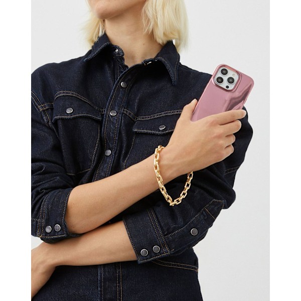 Mirror Case iPhone 16 Plus Mirror Rose Pink