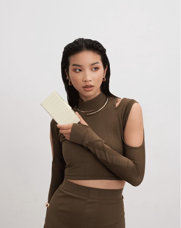 Atelier Wallet iPhone 13 Mini Cream Beige Beige