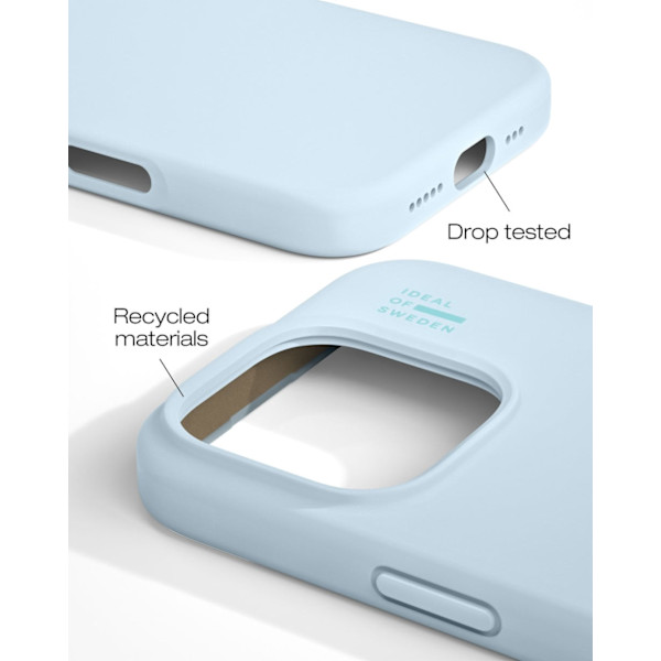 Silicone Case iPhone 16 Pro Light Blue