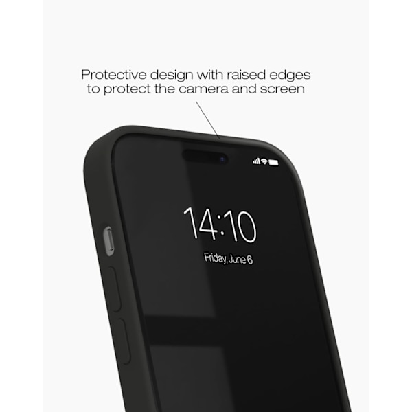 Silicone Case iPhone 15 Plus Black Black
