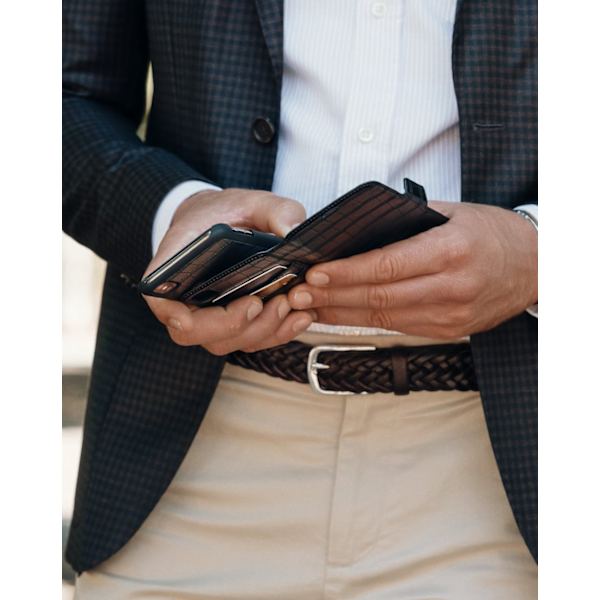 Capri Wallet iPhone XR Black Black