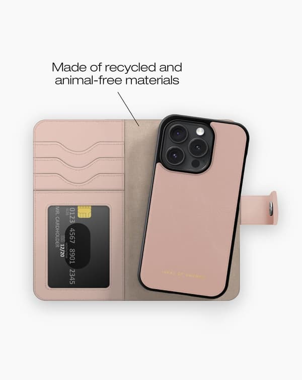 Magnet Wallet+ iPhone 15 Pro Pink
