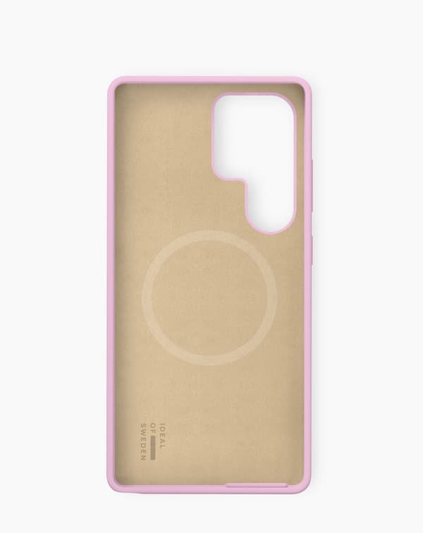 Silicone Case MagSafe Galaxy S25 Ultra Bubblegum Pink Rosa
