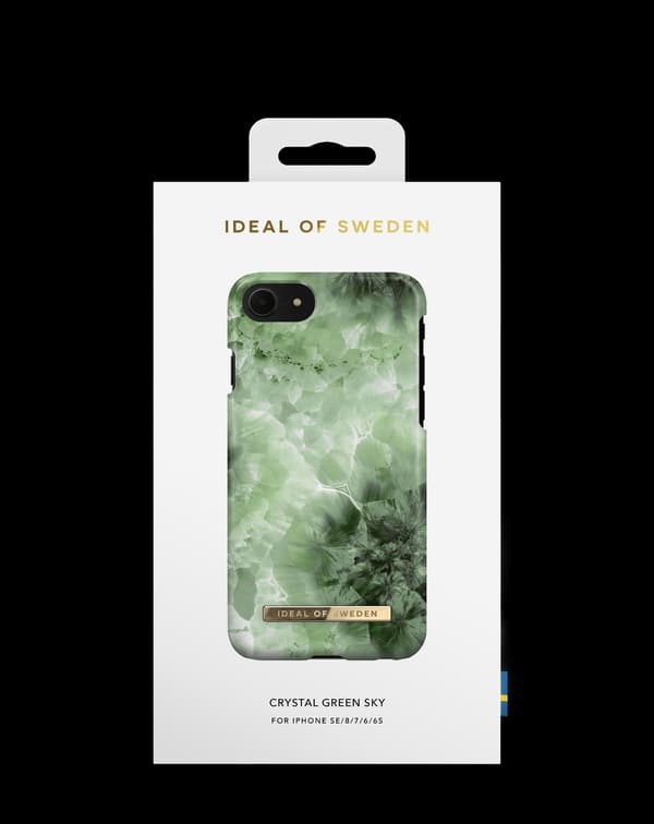 Printed Case iPhone 8 / 7 / 6 / 6S / SE Crystal Green Sky Green