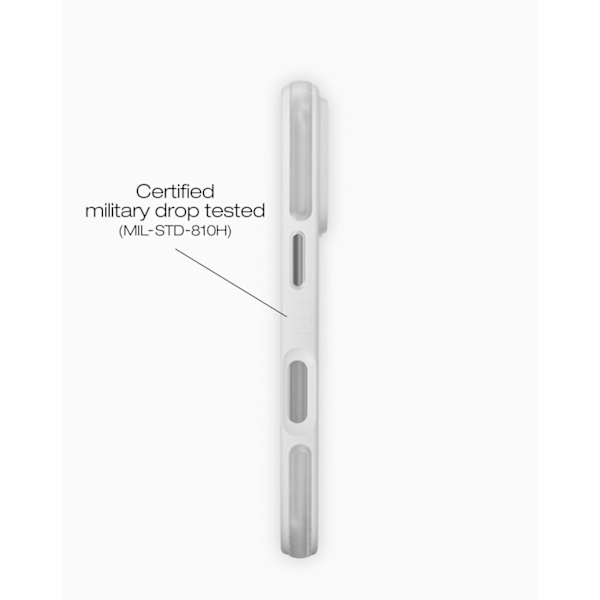 Ideal Bumper Case MagSafe iPhone 17 Pro Cloudy White Vit