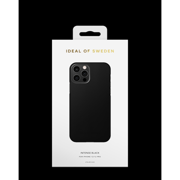Atelier Case iPhone 12 / 12 Pro Intense Black Black