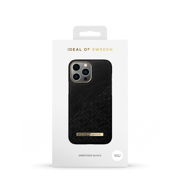 Atelier Case iPhone 12 Pro Max / 13 Pro Max Embossed Black