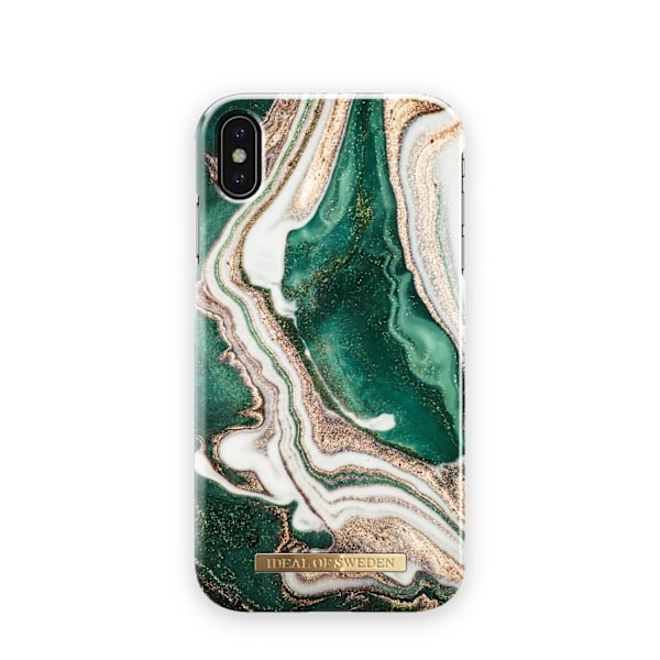Printed Case iPhone Xs Max Golden Jade Marble