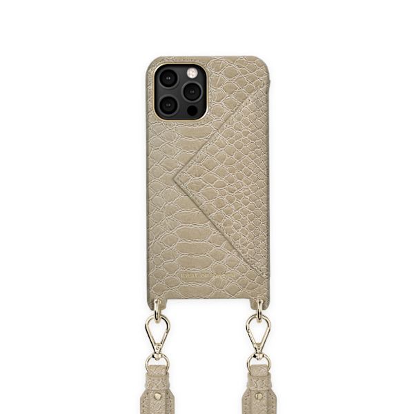 Necklace Case iPhone 12 Pro Max Arizona Snake Beige