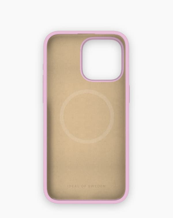 Silicone Case MagSafe iPhone 15 Pro Max Bubblegum Pink Pink