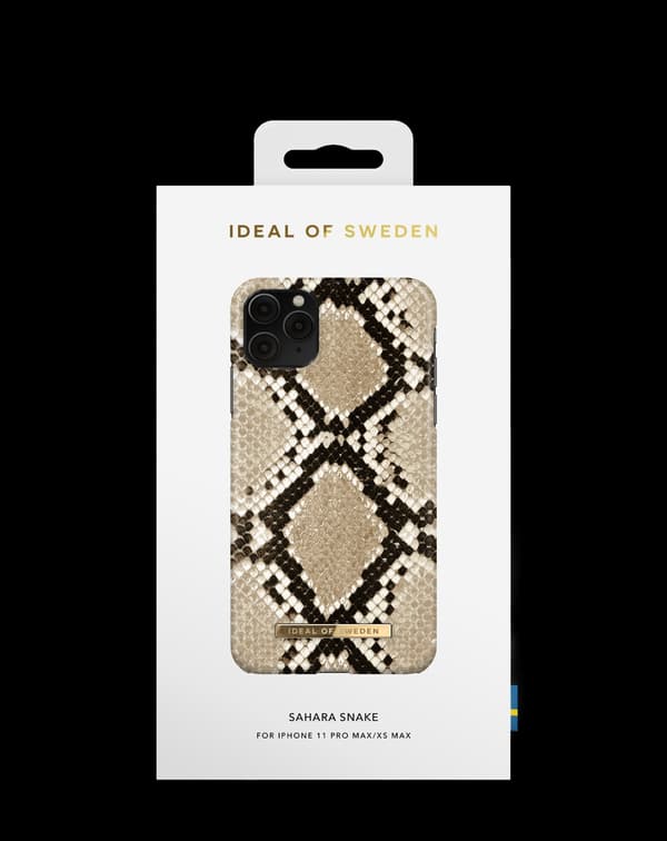 Printed Case iPhone 11 Pro Max / XS Max Sahara Snake Beige