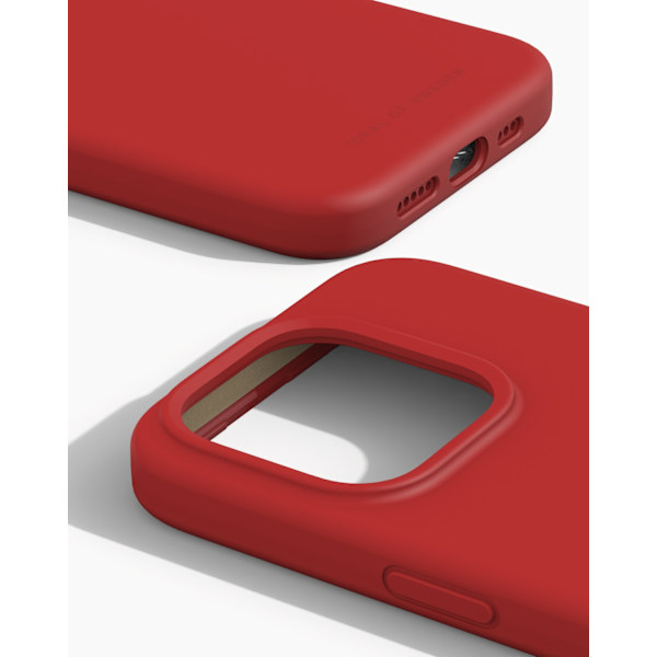 Silicone Case MagSafe iPhone 15 Pro Red Red