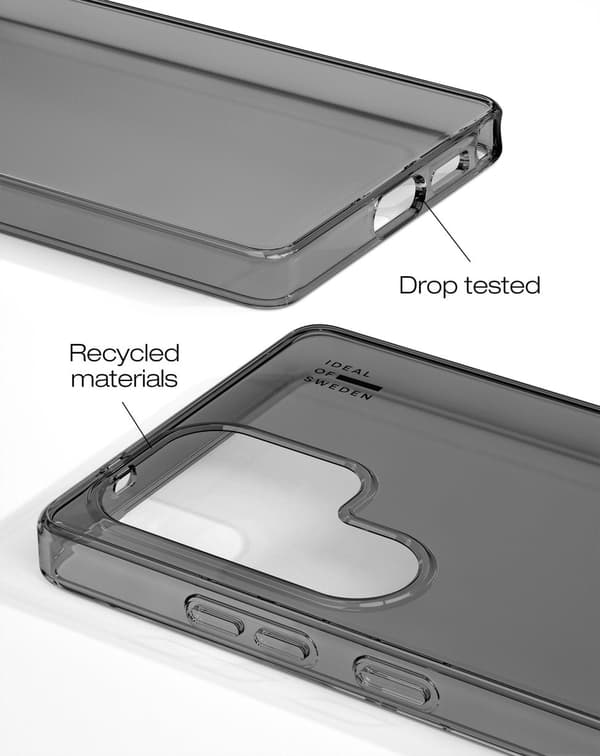 Clear Case Galaxy S25 Ultra Tinted Black Transparent
