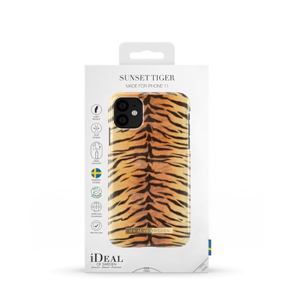 Printed Case iPhone 11 / XR Sunset Tiger