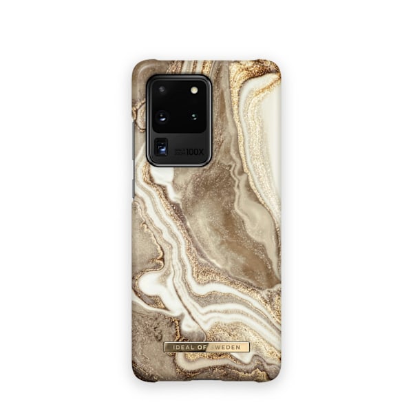 Printed Case Galaxy S20 Ultra Golden Sand Marble