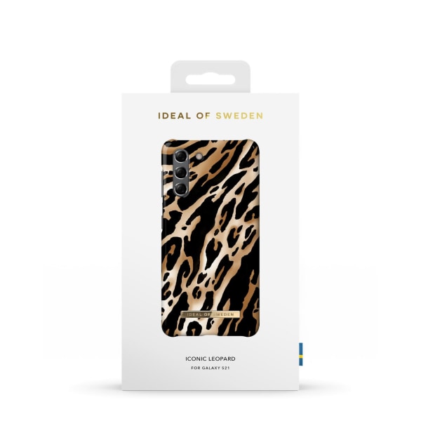 Printed Case Galaxy S21 Iconic Leopard