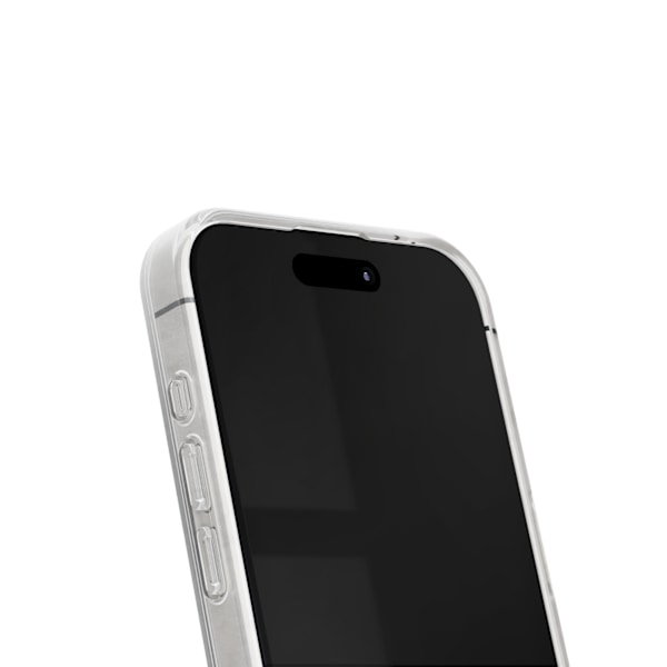 Clear Case iPhone 15 Pro Max Golden Hearts Transparent