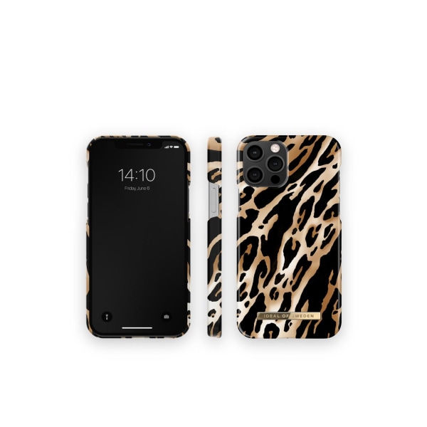 Printed Case iPhone 12/12P Iconic Leopard