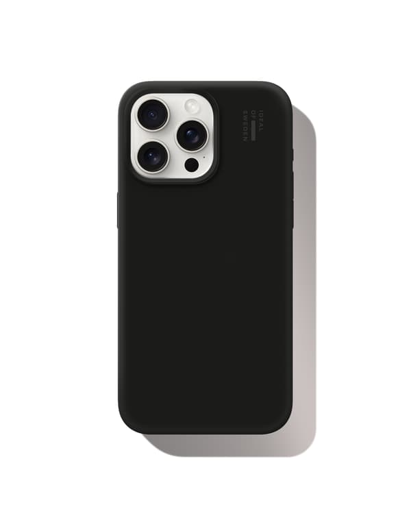 Silicone Case iPhone 15 Pro Max Black