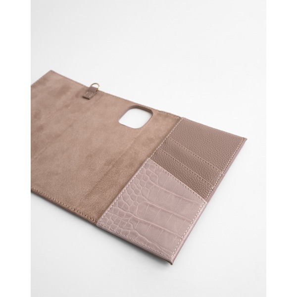 Signature Clutch Galaxy S20 Ultra Misty Rose Croco