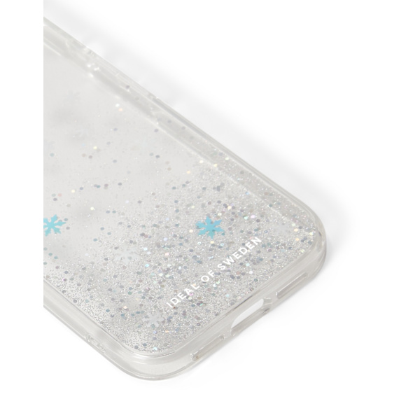 Clear Case iPhone 15 Plus Snowflake Silver