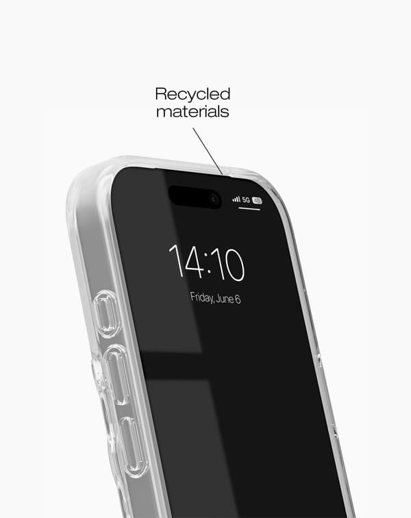 Wavy Case MagSafe iPhone 17 Pro Clear Transparent