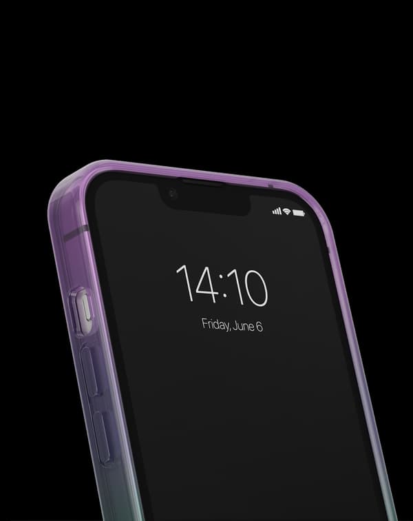 Clear Case iPhone 13 / 14 Fluorite Ombre MultiColor