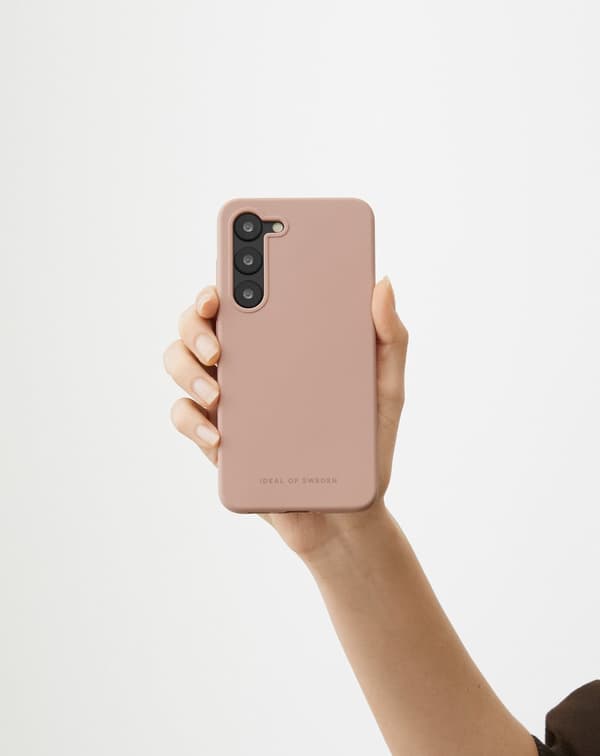 Silicone Case Galaxy S24 Ultra Blush Pink Rosa