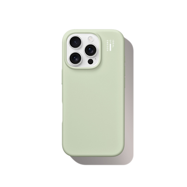 Silicone Case iPhone 16 Pro Sage Green
