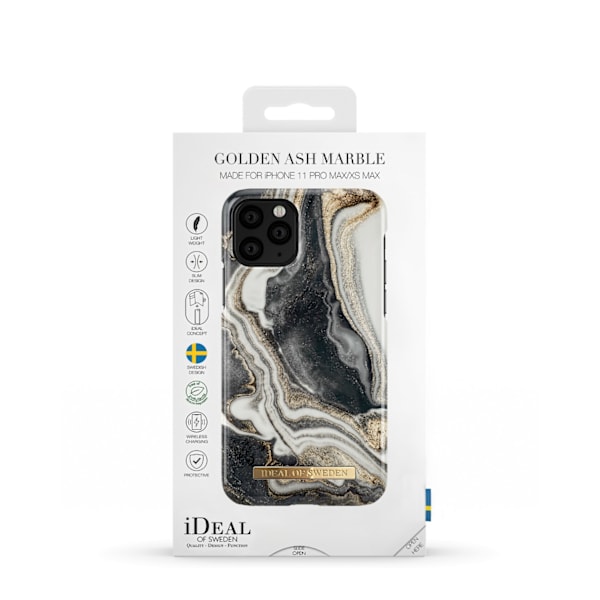 Printed Case iPhone 11 Pro Max / XS Max Golden Ash Marble