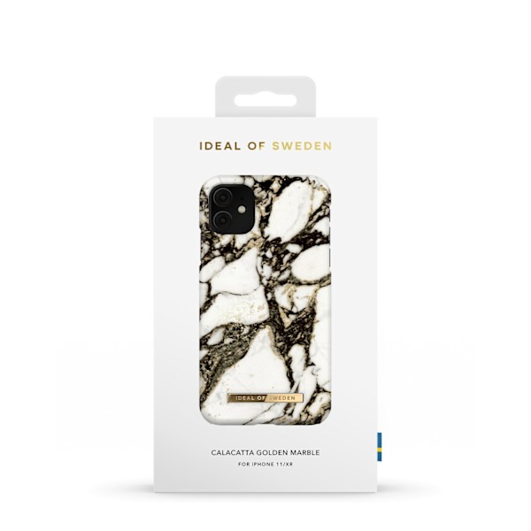 Printed Case iPhone 11 / XR Calacatta Golden Marble