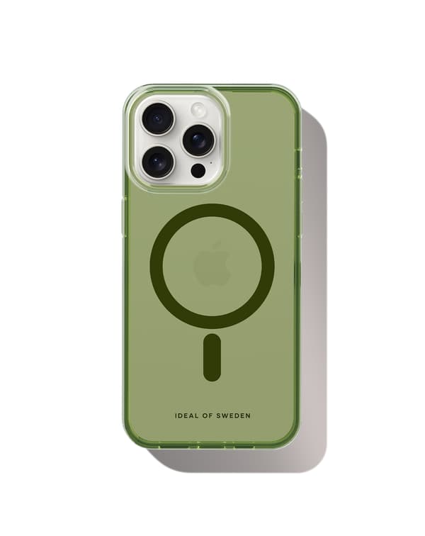 Clear Case MagSafe iPhone 15 Pro Max Khaki Grön