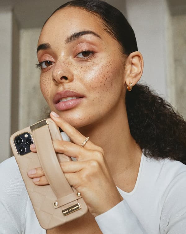 Statement Case iPhone 11 Pro Max / XS Max Braided Light Camel Brown