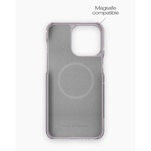 Printed Case MagSafe iPhone 15 Pro Max Golden Twilight Black