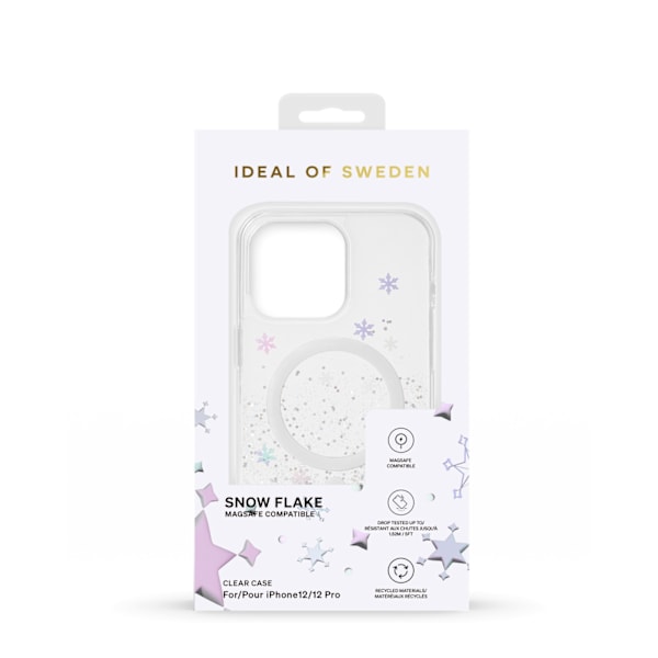 Clear Case MagSafe iPhone 12/12P SnowFlake