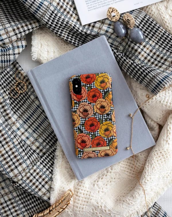 Printed Case iPhone 11 Pro / XS / X Retro Bloom Orange