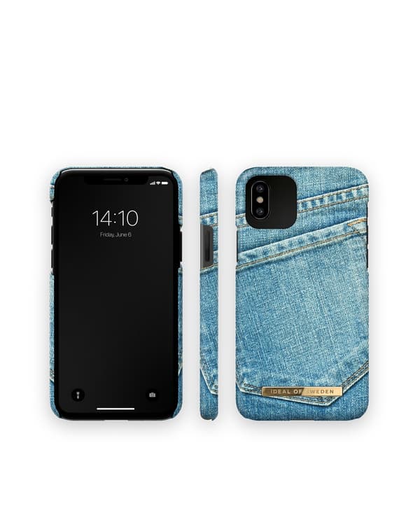 Printed Case iPhone 11 Pro / XS / X Denim Bliss Blue