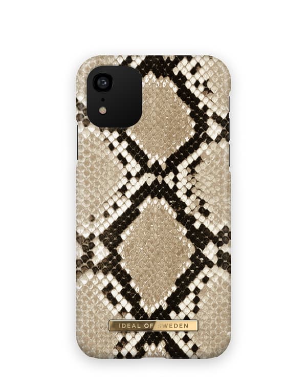 Printed Case iPhone 11 / XR Sahara Snake Beige