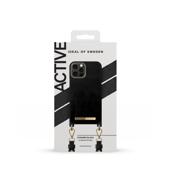 Active Necklace Case Dynamic Black iPhone 12 PRO MAX