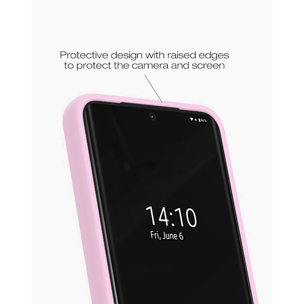 Silicone Case MagSafe Galaxy S24 Plus / S25 Plus Bubblegum Pink Rosa