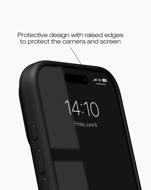 Silicone Case MagSafe iPhone 17 Pro Black Black
