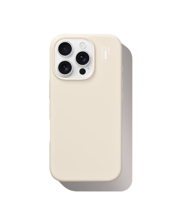 Silicone Case MagSafe iPhone 16 Pro Cloud Dancer