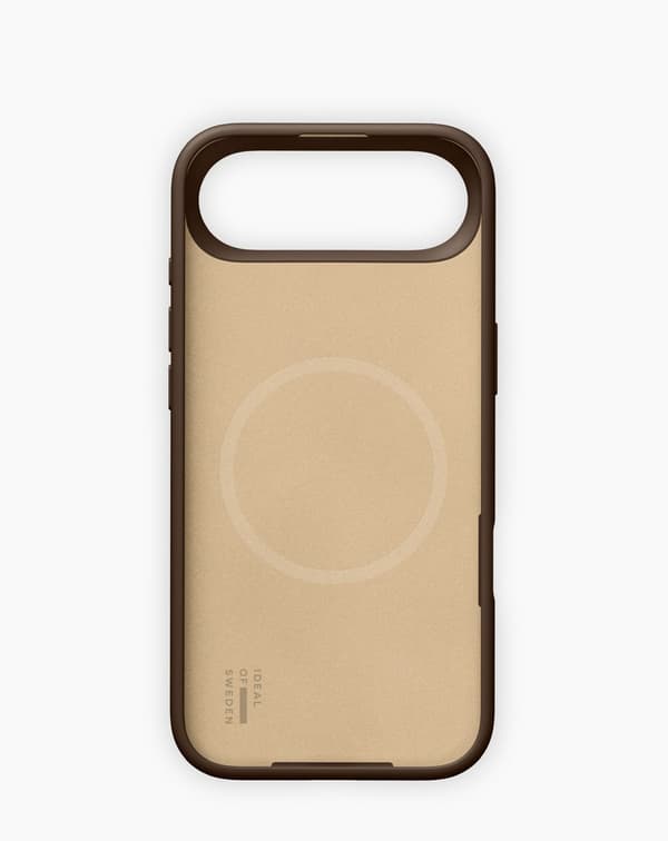 Silicone Case MagSafe iPhone Air Mocha Mousse Brown